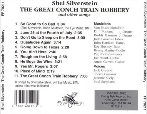 Shel Silverstein - The Great Conch Train Robbery And Other Songs (Reissue) (1980/1996)