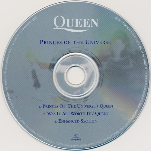 Queen - Princes Of The Universe (Enhanced CDS) (2000)