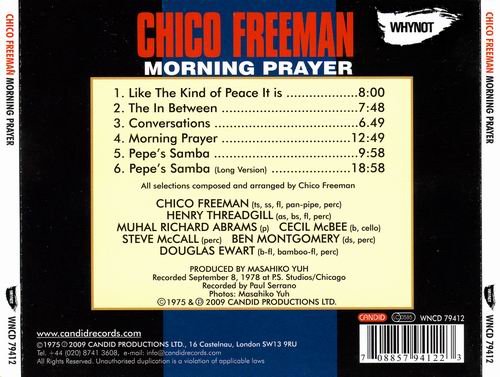 Chico Freeman - Morning Prayer (2009)