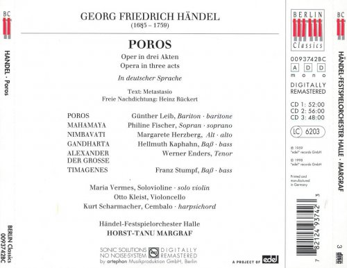 Horst-Tanu Margraf - Handel: Poros (1999)