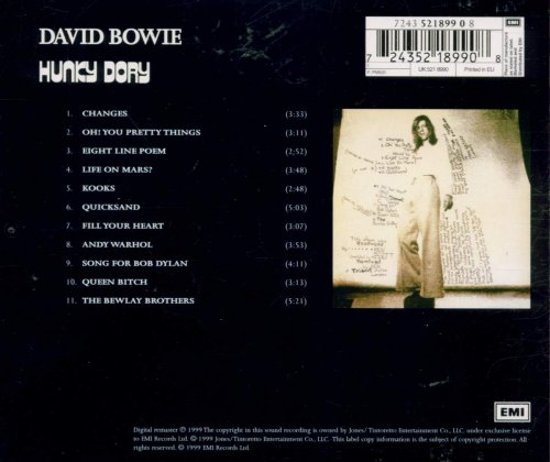 David Bowie - Hunky Dory (2015 Remaster) Hi-Res