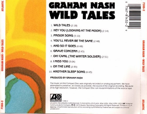 Graham Nash - Wild Tales (Reissue) (1973)