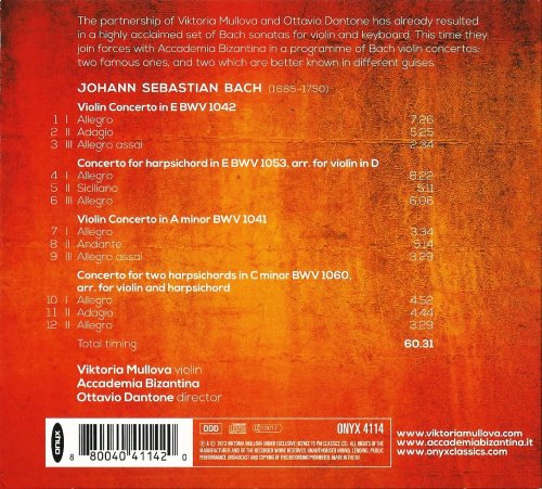 Viktoria Mullova - J.S. Bach: Violin Concertos (2013) CD-Rip