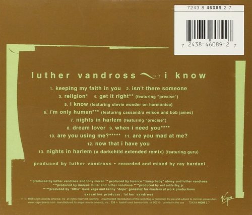 Luther Vandross - I Know (1998)