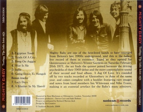 Mighty Baby - Tasting the Life (Reissue) (1971/2009)