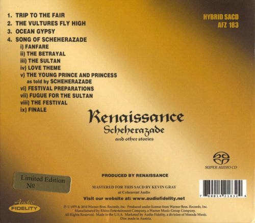 Renaissance - Scheherazade And Other Stories (1975) [2014 SACD]