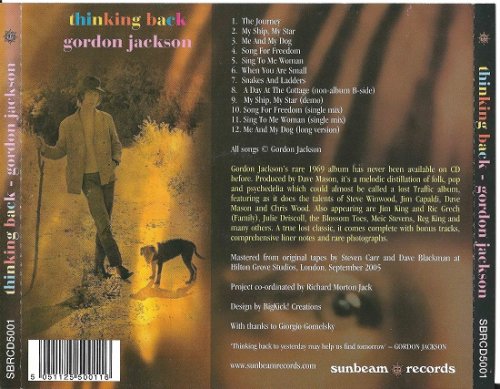 Gordon Jackson - Thinking Back (Reissue) (1969/2008)
