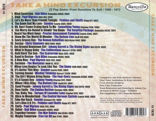 VA - Take A Mind Excursion (32 Pop Gems: From Sunshine To Soft / 1966 - 1972) (2017)