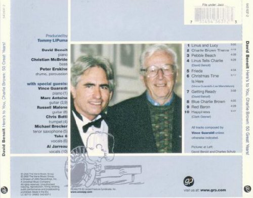 David Benoit ‎– Here's To You, Charlie Brown: 50 Great Years! (2000)