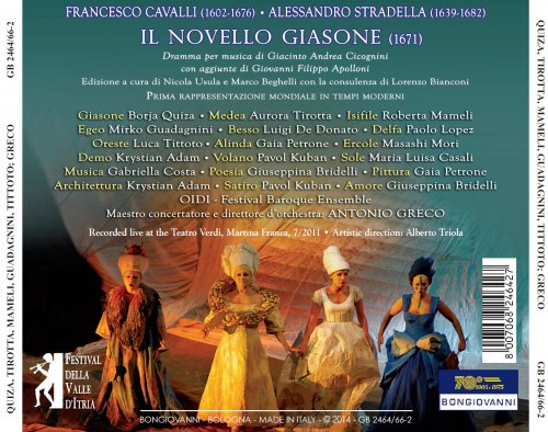 Festival Baroque Ensemble, Antonio Greco - Cavalli & Stradella: Il Novello Giasone (2014)