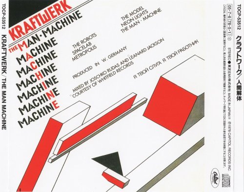 Kraftwerk - The Man Machine (1978) [2005] CD-Rip