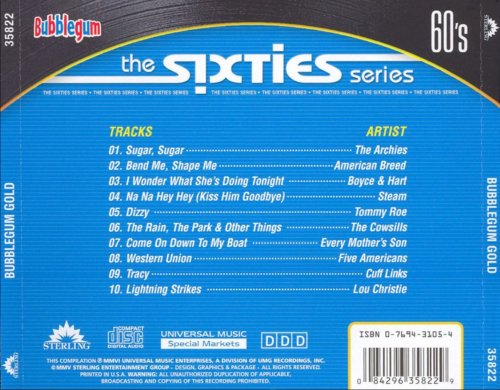 VA - The Sixies Series Bubblegum Gold (2006)