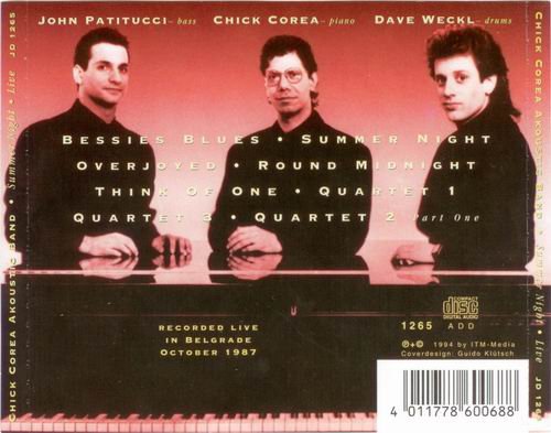 Chick Corea Akoustic Band - Summer Night-Live (1994)