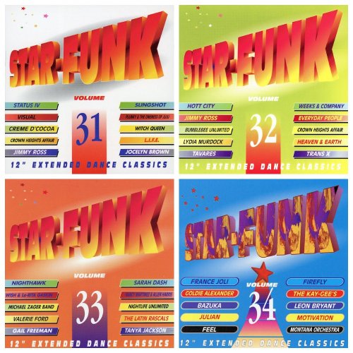 VA - Star-Funk Volume 31-34 (1996)