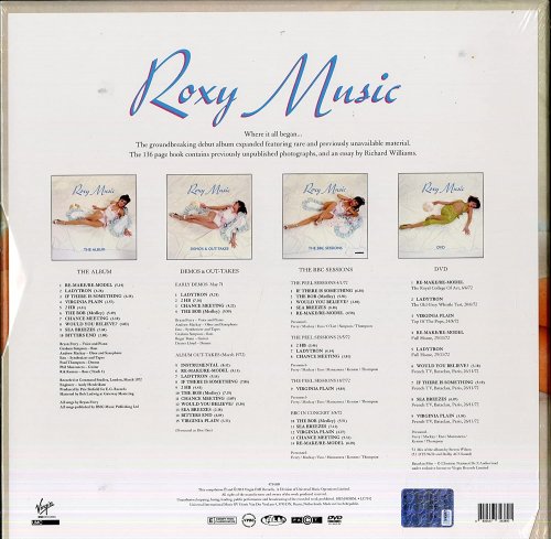 Roxy Music - Roxy Music (Box Set 3×CD, Deluxe Edition, Remastered) (2018)