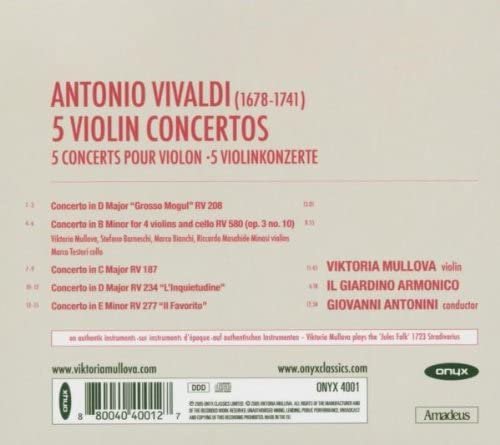 Viktoria Mullova - Vivaldi: Violin Concertos (2005)