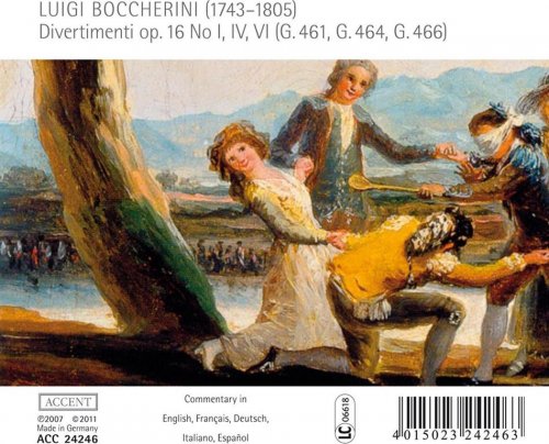 Piccolo Concerto Wien - Boccherini: Divertimenti Op. 16, Vol. 2 (2020)