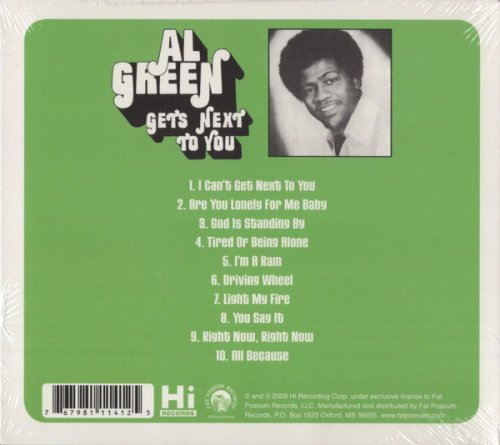 Al Green - Gets Next To You (1971) [2009]