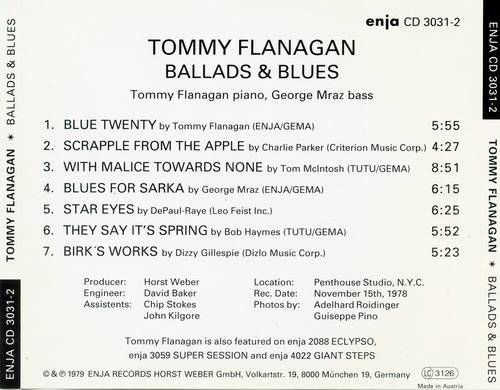 Tommy Flanagan - Ballads & Blues (1979)