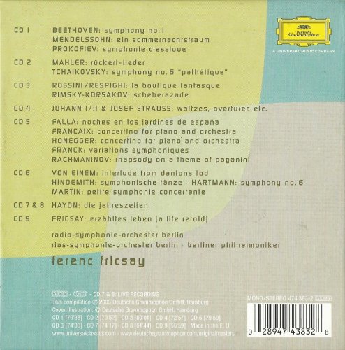 Ferenc Fricsay - A Life In Music - Original Masters (2003)