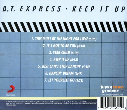 B.T. Express - Keep it Up (1982/2012)