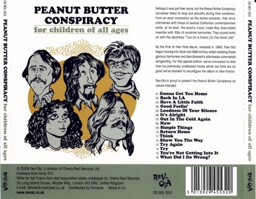 Peanut Butter Conspiracy - For Children Of All Ages (Reissue) (1969/2008)