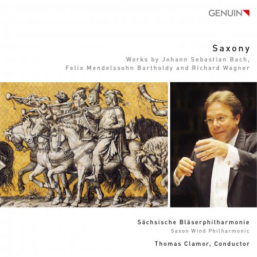 Sächsische Bläserphilharmonie, Thomas Clamor - Saxony (2015) [Hi-Res]