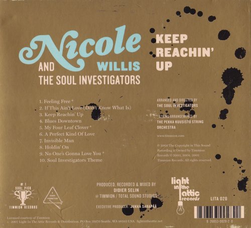 Nicole Willis And The Soul Investigators - Keep Reachin' Up (2005)