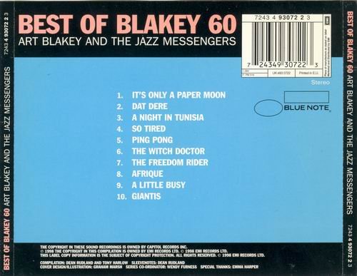 Art Blakey - Best Of Blakey 60 (1998) CD Rip