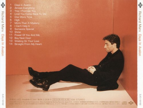 Richard Marx - Days in Avalon (2002)