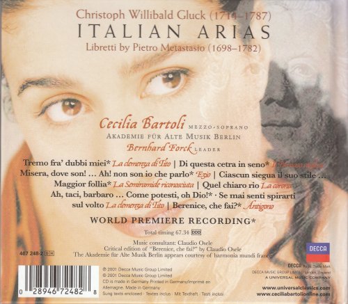 Cecilia Bartoli - Gluck Italian Arias (2001) [SACD]