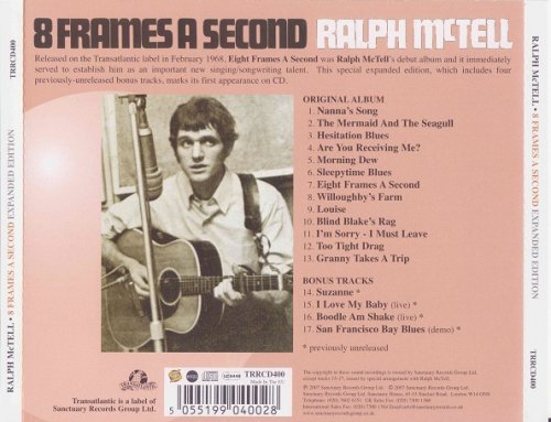 Ralph McTell - Eight Frames A Second (Reissue, Expanded Edition) (1968/2007)