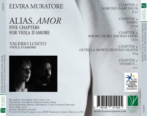 Valerio Losito - Alias, Amor (Five Chapters for Viola d'Amore) (2020)