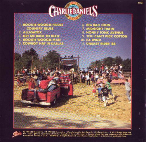 The Charlie Daniels Band - Homesick Heroes (Reissue) (1988/2017)