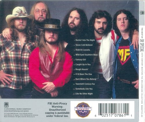 38 Special The Best Of 38 Special 20th Century Masters The Millennium Collection 2000 3367
