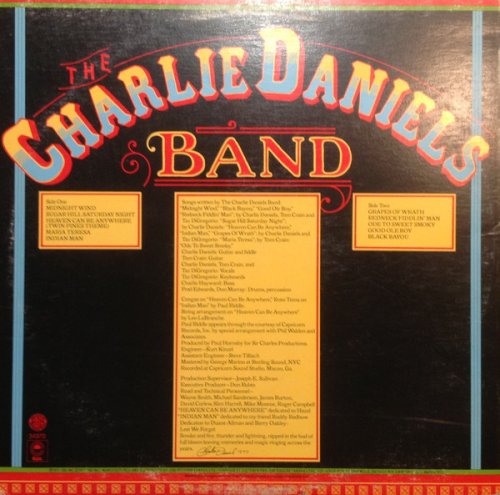 The Charlie Daniels Band - Midnight Wind (1977)