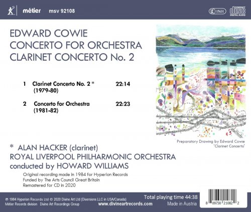 Royal Liverpool Philharmonic Orchestra - Edward Cowie: Orchestral Works (2020)