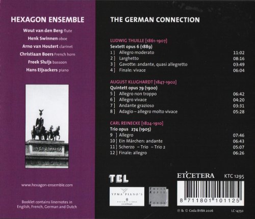 Hexagon Ensemble - The German Connection: Thuille, Klughardt, Reinecke (2006)