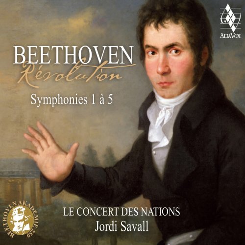 Jordi Savall & Le Concert des Nations - Beethoven: Révolution, Symphonies 1 à 5 (2020) [Hi-Res]