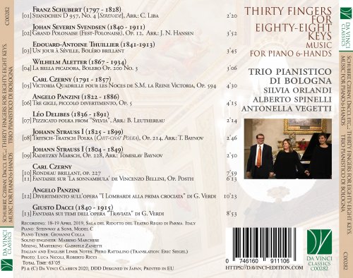 Various Artists - Thirty Fingers for Eighty-Eight Keys (Music for Piano 6-Hands) (2020)