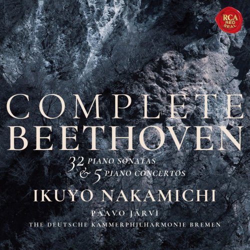 Ikuyo Nakamichi - Complete Beethoven 32 Piano Sonatas & 5 Piano Concertos [15CD] (2020)