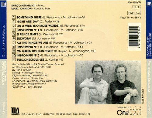 Enrico Pieranunzi & Marc Johnson - The Dream Before Us (1992)