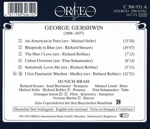 Munich Brass - Gershwin: Rhapsody in Brass (1993)