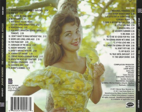 Joanie Sommers - The Complete Warner Bros. Singles (2011) CD-Rip