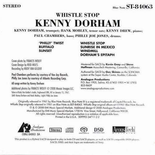 Kenny Dorham - Whistle Stop (1961) CD Rip