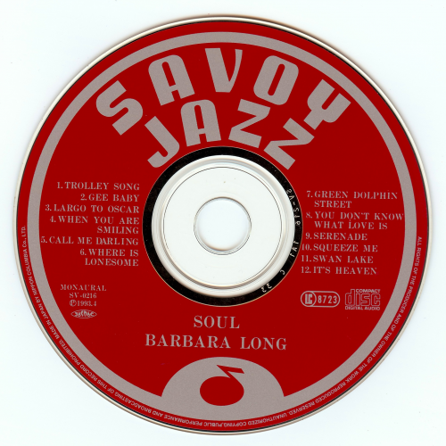 Barbara Long - Soul: The Voice of Barbara Long (1993 Japan Edition)