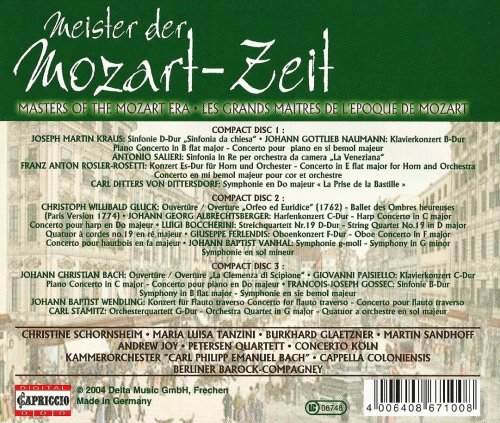 VA - Masters of the Mozart Era (2004)