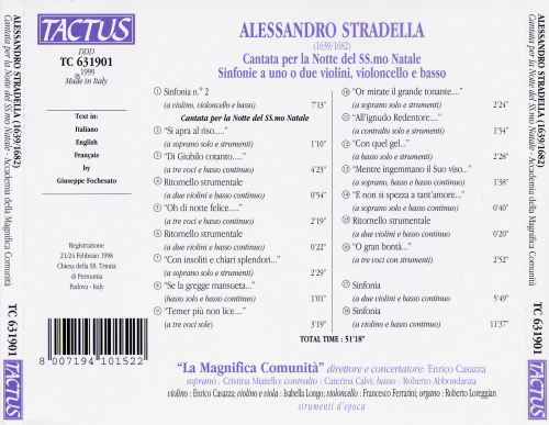 La Magnifica Comunità - Stradella: Cantata per la Notte del SS.mo Natale (2000)