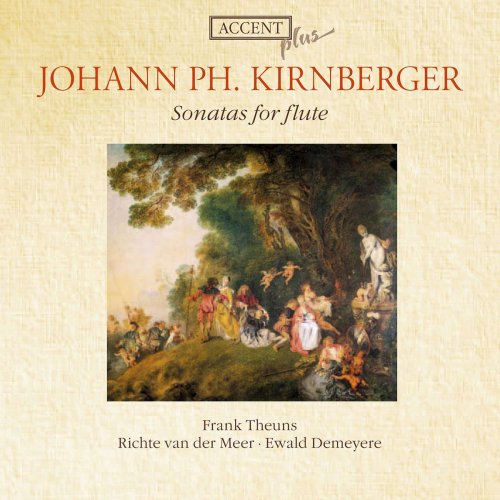 Frank Theuns - Kirnberger: Works for Flute & Harpsichord (2020)