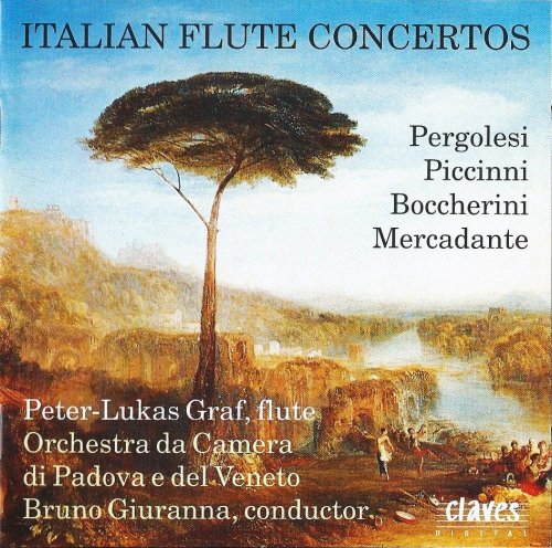 Peter-Lukas Graf - Italian Flute Comcertos: Pergolesi, Piccini, Bocherini, Mercadante (1991)
